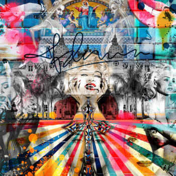 "La Madonne" başlıklı Dijital Sanat Aurore Joly tarafından, Orijinal sanat, Kalem