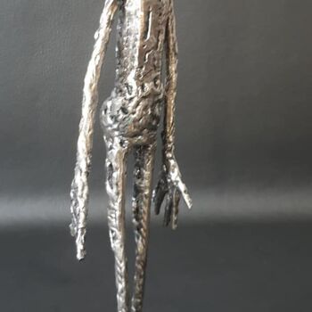 Sculptuur getiteld "Lucien" door Sandrine Plumard, Origineel Kunstwerk, Metalen