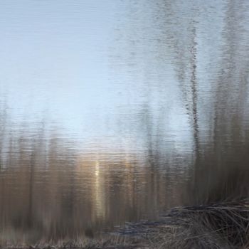 Photography titled "IMPRESSIONISM XXXI:…" by Curtis H. Jones, Original Artwork, Digital Photography Mounted on Wood Stretche…