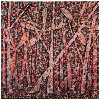 Картина под названием "FOREST POESY" - Andre Van Der Kerkhoff, Подлинное произведение искусства, Акрил