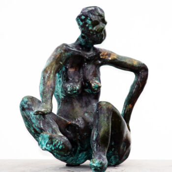 Sculpture intitulée "COOL" par Aventuriero, Œuvre d'art originale, Bronze