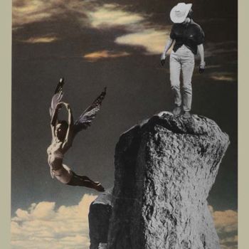 Collages titled "Alternate Ending" by C Avery, Original Artwork