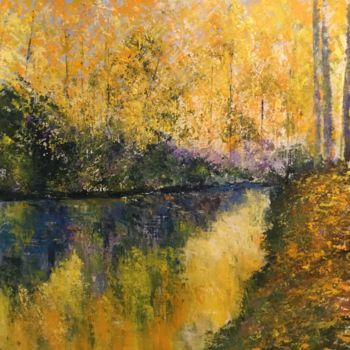 Peinture intitulée "Saveurs d’automne" par Anne Vignau, Œuvre d'art originale