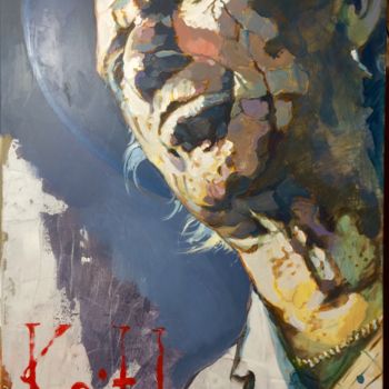 Ζωγραφική με τίτλο "Keith Richards" από Andriy Vutyanov, Αυθεντικά έργα τέχνης, Ακρυλικό
