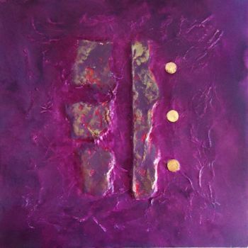 Painting titled "PETIT 2" by Annick Volant-Vettu (AVVA), Original Artwork