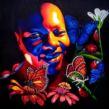 Peinture intitulée "PEACE THAT MAKES NO…" par Awosola Michael Angello, Œuvre d'art originale, Huile