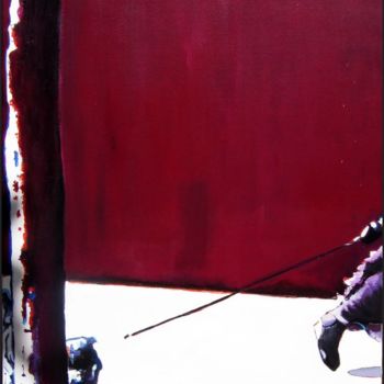 Pittura intitolato "le passage" da Ax Creart, Opera d'arte originale, Acrilico Montato su Telaio per barella in legno