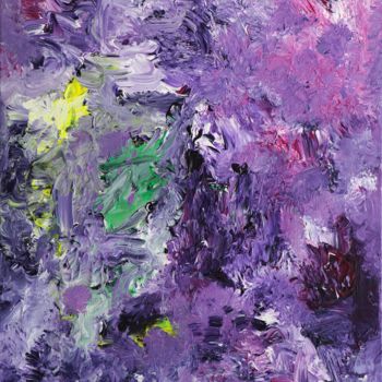 Peinture intitulée "Ultraviolet" par Ahfm∴, Œuvre d'art originale, Acrylique Monté sur Châssis en bois