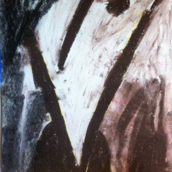 Painting titled "Songueuse" by Hélène Axelrad, Original Artwork