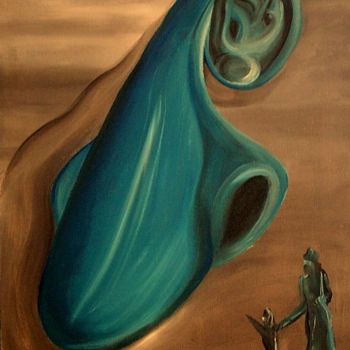 Peinture intitulée "Cosmic Aspirator..." par Geoffrey Cervantes/Axis, Œuvre d'art originale, Huile