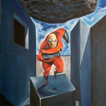 Painting titled "The incredible is y…" by Geoffrey Cervantes/Axis, Original Artwork, Oil