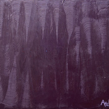 Painting titled "Rupture de contrat" by Ayel, Original Artwork, Acrylic Mounted on Wood Stretcher frame