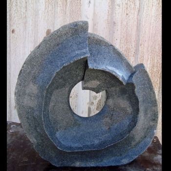 Sculpture titled ""Breaking Down"" by Ayhan Mutlu, Original Artwork, Stone