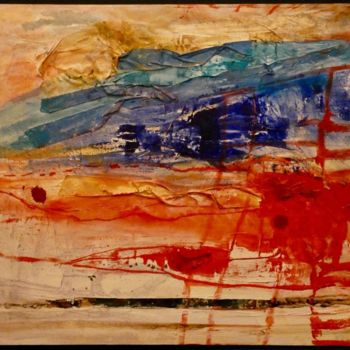 Pittura intitolato "Toverberg" da Brigitte Wawoe, Opera d'arte originale, Acrilico