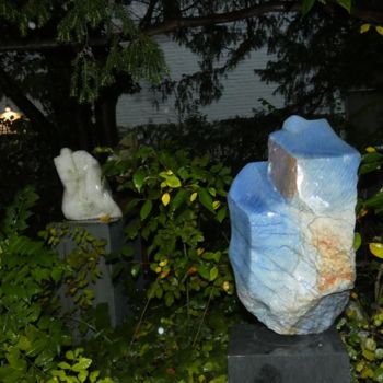 雕塑 标题为“Engel” 由Brigitte Wawoe, 原创艺术品, 石