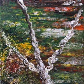 Painting titled "arbre de paix" by Ayla, Original Artwork