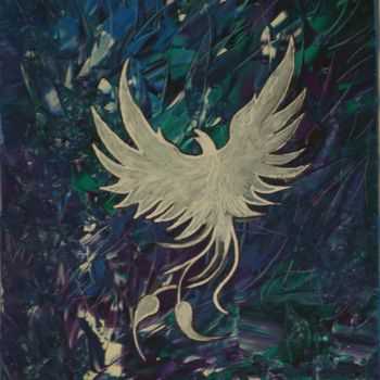 Malerei mit dem Titel "liberté" von Ayla, Original-Kunstwerk, Acryl