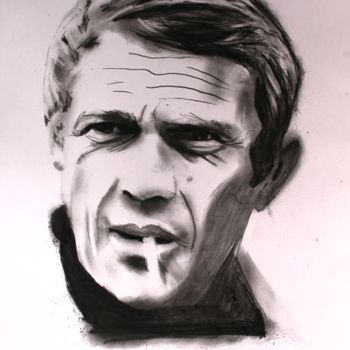 Dessin intitulée "Old Portrait of Ste…" par Aymeric Bordone, Œuvre d'art originale, Crayon