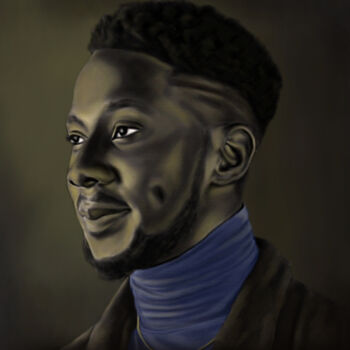 Pintura intitulada "The True Legacy" por Ayomide Ogundare, Obras de arte originais, Lápis