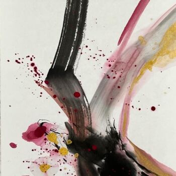 Pittura intitolato "phoenix" da Ayumi, Opera d'arte originale, pigmenti