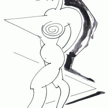 Dessin intitulée "03" par Lucien Azam, Œuvre d'art originale