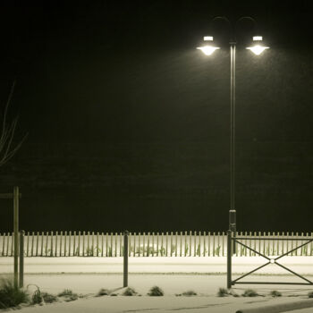 Photographie intitulée "Paysage nocturne" par Azat Pogosian, Œuvre d'art originale, Photographie numérique