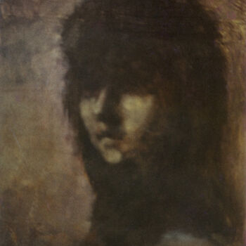 Pintura titulada "La fille de nulle p…" por Azat Pogosian, Obra de arte original, Oleo