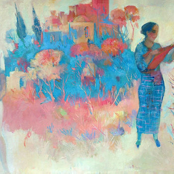 Peinture intitulée "Melody" par Azeriman, Œuvre d'art originale, Acrylique