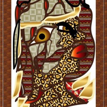 Digital Arts titled "ENVOUTEMENT AFRICAIN" by Ferial Baba Aissa, Original Artwork