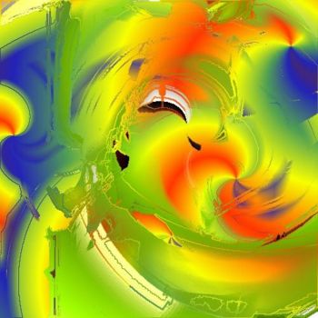 Arts numériques intitulée "COULEURS BRESILIENNE" par Ferial Baba Aissa, Œuvre d'art originale