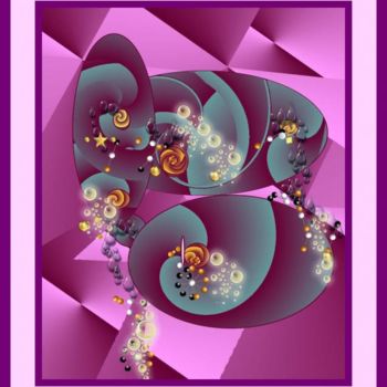 Digital Arts titled "PERLES   JOYEUSES" by Ferial Baba Aissa, Original Artwork