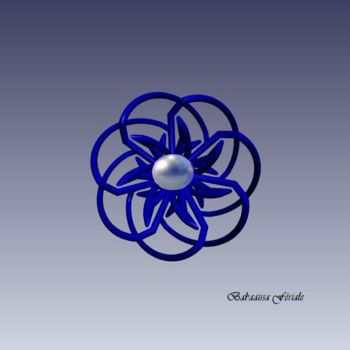 Digital Arts titled "broche.jpg" by Ferial Baba Aissa, Original Artwork