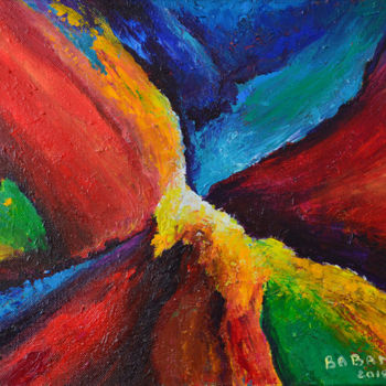 Painting titled "Абстракт 456" by Babanni, Original Artwork, Acrylic