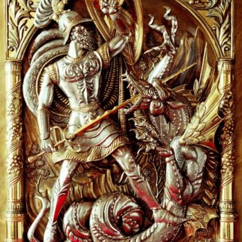 Artcraft titled "Saint George killin…" by Boris Babayan, Original Artwork