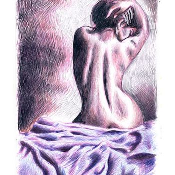 Drawing titled "body" by Koiliar Is, Original Artwork, Other