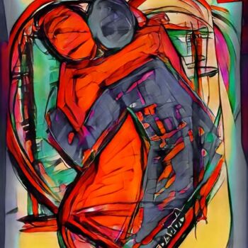Peinture intitulée "3. LOVE to LOVE (sé…" par Baboo Meliboo, Œuvre d'art originale, Acrylique