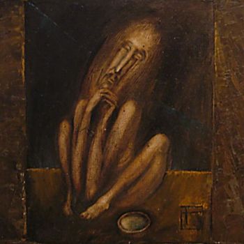 Pintura titulada "Dervish" por Svetlana Gavrilova, Obra de arte original, Oleo