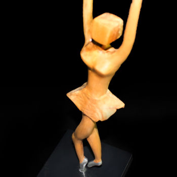 Sculpture intitulée "bailarina-3.jpg" par R Bacchi, Œuvre d'art originale