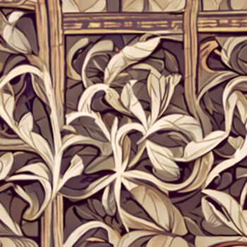 Digital Arts titled "A wood pattern scul…" by Bachir Reddioui, Original Artwork, Digital Painting
