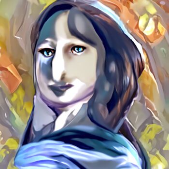 "A figure of Mona Li…" başlıklı Dijital Sanat Bachir Reddioui tarafından, Orijinal sanat, Dijital Resim