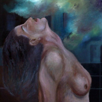 Peinture intitulée "Femme" par Agavni Bagdikian, Œuvre d'art originale