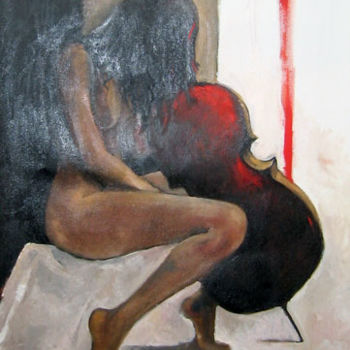 Картина под названием "nude2.jpg" - Bakhmetiev Oleg, Подлинное произведение искусства