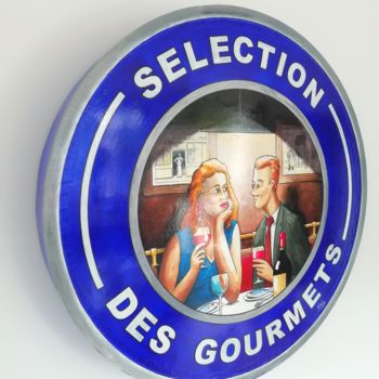 Sculpture titled "Selection des Gourm…" by Philippe Balayn, Original Artwork, Acrylic