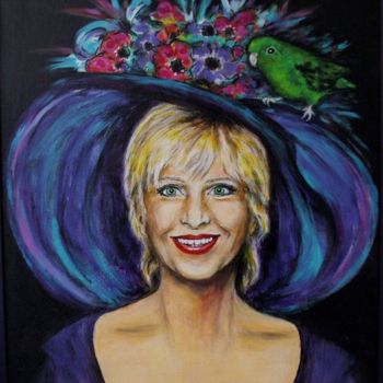 Painting titled "LOVELY RITA" by Balgo, Original Artwork, Acrylic