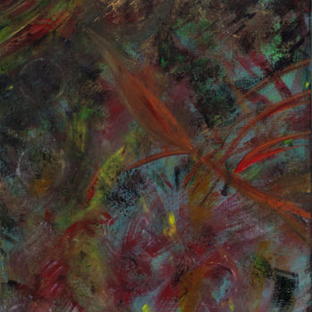 Malerei mit dem Titel ""Rêve Fantastique"" von Baltasar Berg, Original-Kunstwerk, Acryl