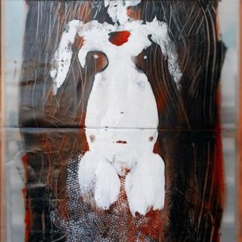Pittura intitolato "La sofferenza del t…" da Banne, Opera d'arte originale, Olio