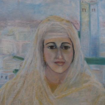 Painting titled "Fatema al fihriya" by Houbaba, Original Artwork