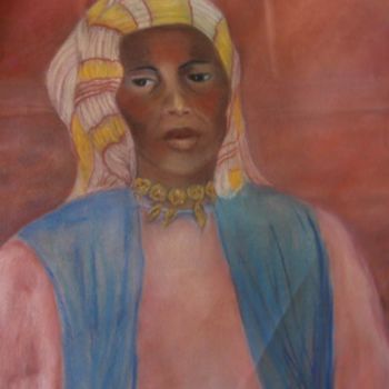 Painting titled "ZIDANA" by Houbaba, Original Artwork