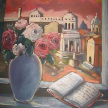 Painting titled "L'eredità di Fra Pa…" by Andrea Palermo, Original Artwork, Oil