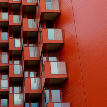 Photographie intitulée "De couleur rouge" par Baptiste Gamby, Œuvre d'art originale, Photographie numérique